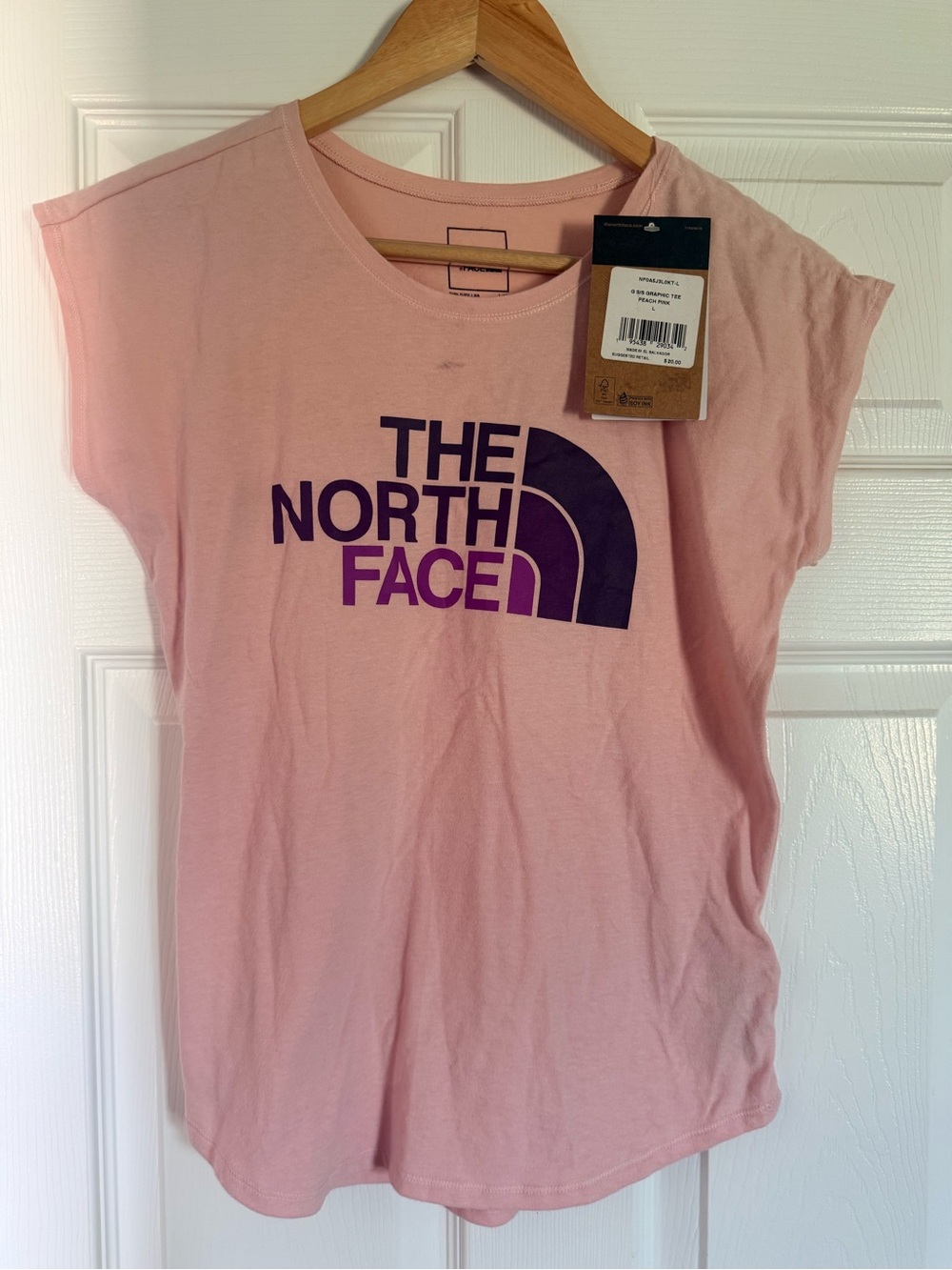 The North Face Pink Logo Tee
